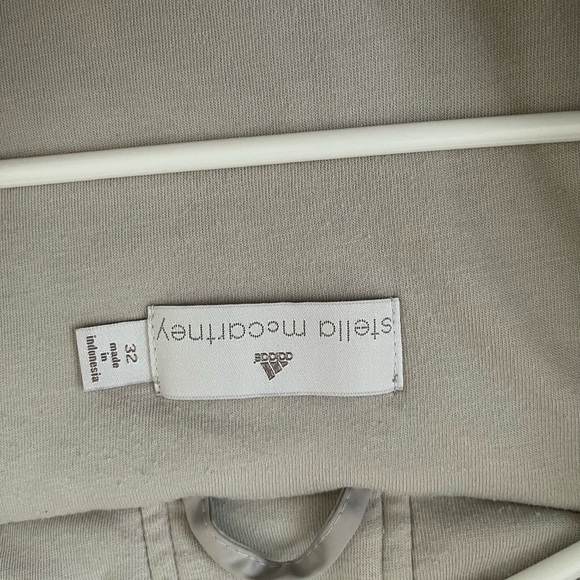 Stella McCartney for Adidas parka. Silver/Gray. 32/S - Picture 9 of 13